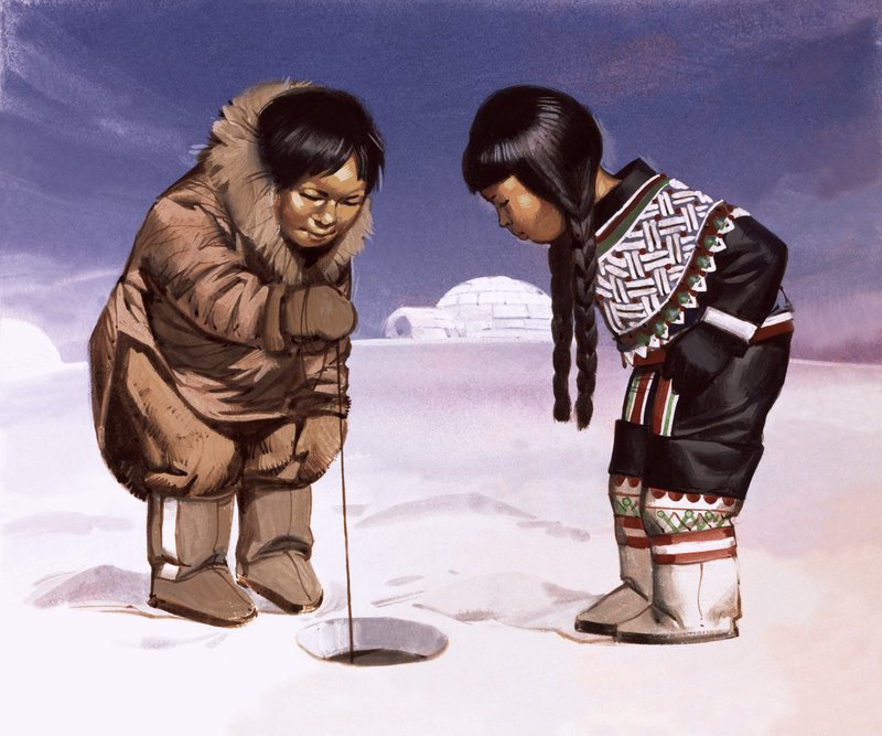 Enfants du Groenland - Angus McBride