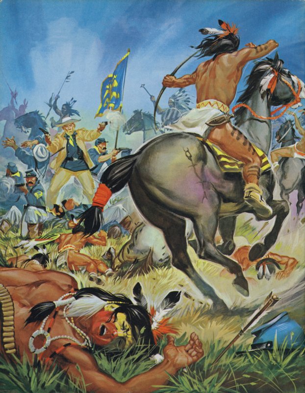 La dernière position de Custer - Angus McBride