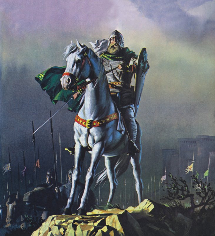 El Cid (lithographie couleur) - Angus McBride
