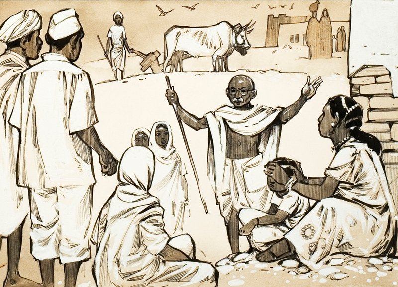 Mahatma Gandhi - Angus McBride