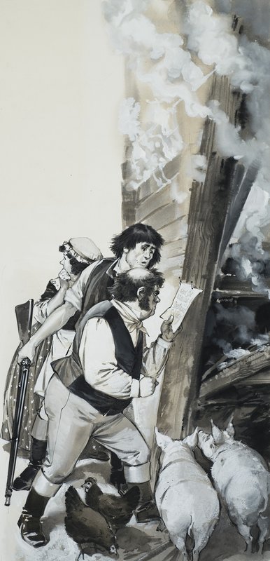 Des hommes avec des cochons - Angus McBride