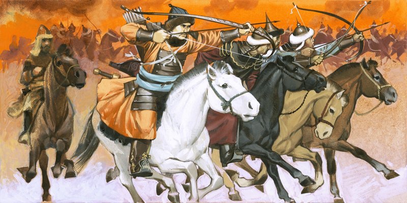 Cavaliers mongols - Angus McBride