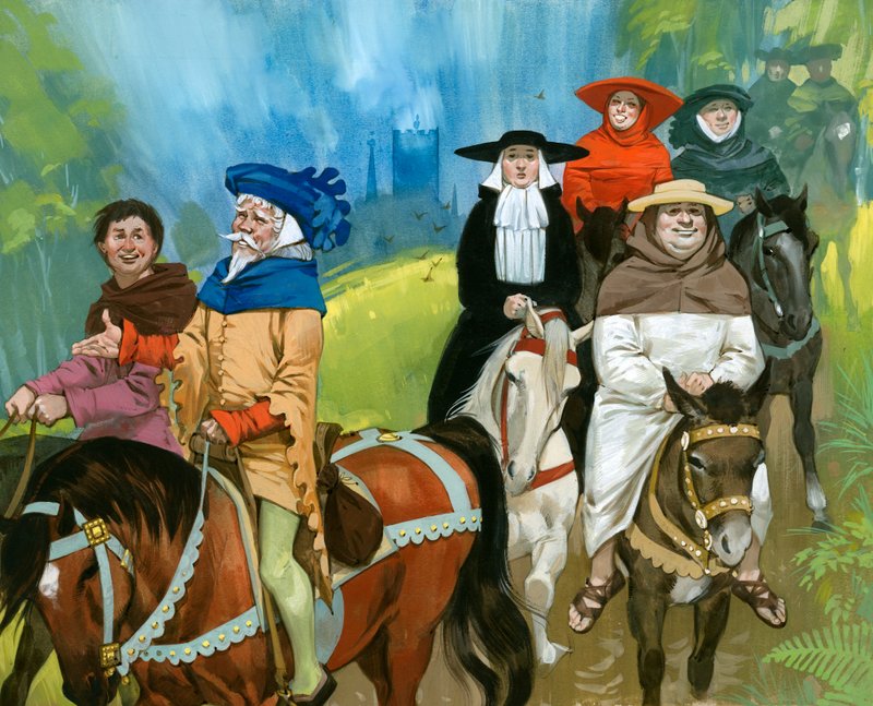 Les pèlerins de Canterbury - Angus McBride