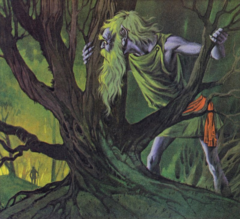 Leshy (lithographie couleur) - Angus McBride