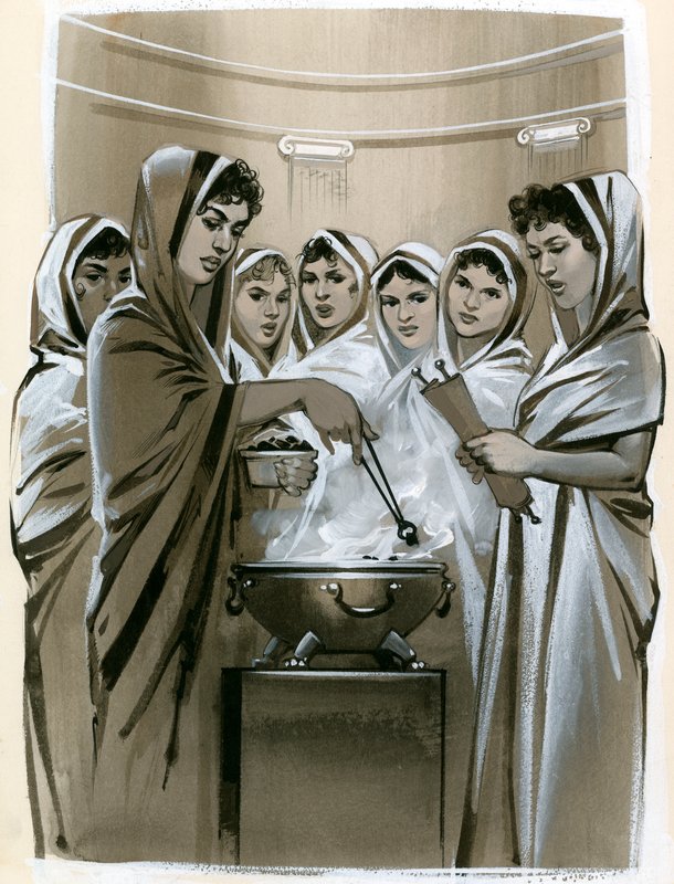 Les vierges de la Vestale - Angus McBride