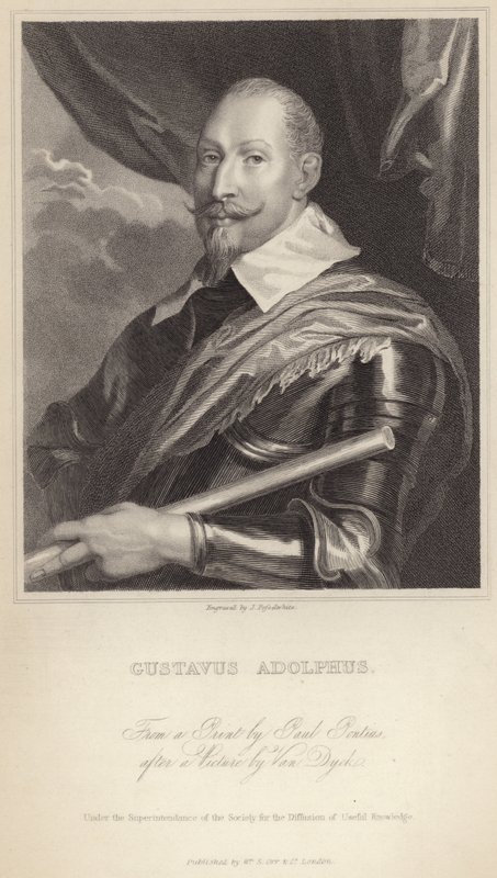 Gustave-Adolphe II de Suède - Anthony van Dyck