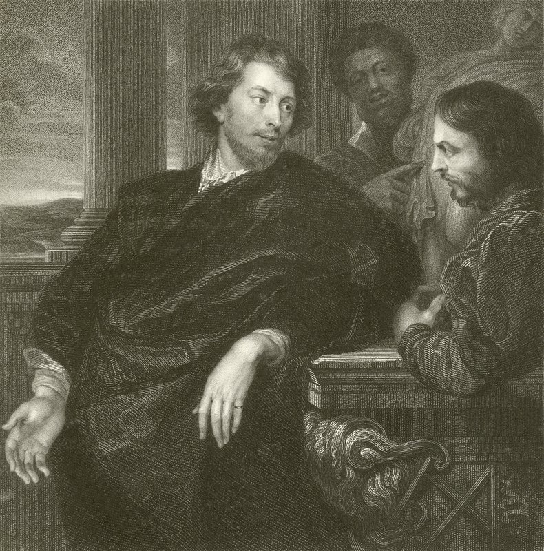 Portrait de Rubens - Anthony van Dyck