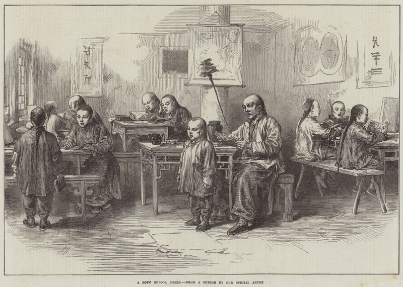 Une école de garçons, Pékin - Arthur Hopkins