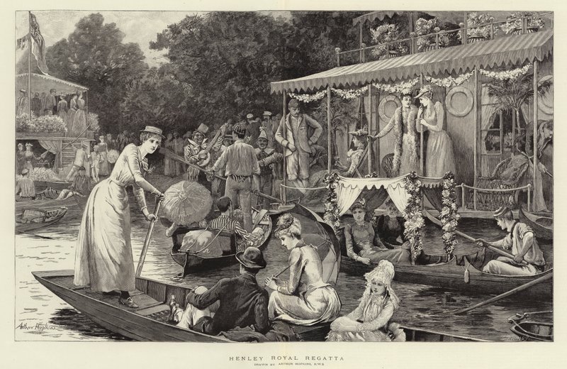 Régate royale de Henley - Arthur Hopkins
