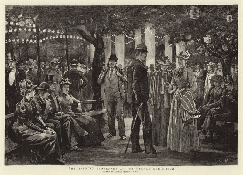 La promenade du soir à l