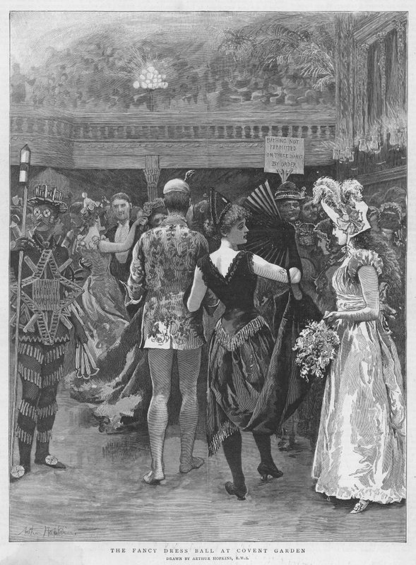 Le bal costumé à Covent Garden - Arthur Hopkins