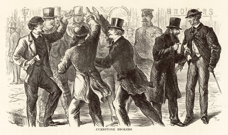 Courtiers de trottoir - Arthur Lumley