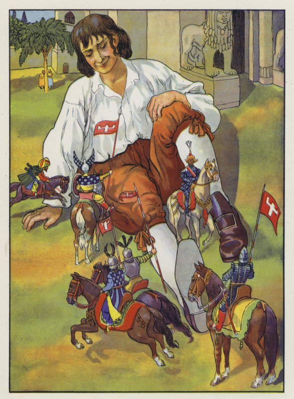 Illustration pour Les Voyages de Gulliver par Jonathan Swift - Artus Scheiner