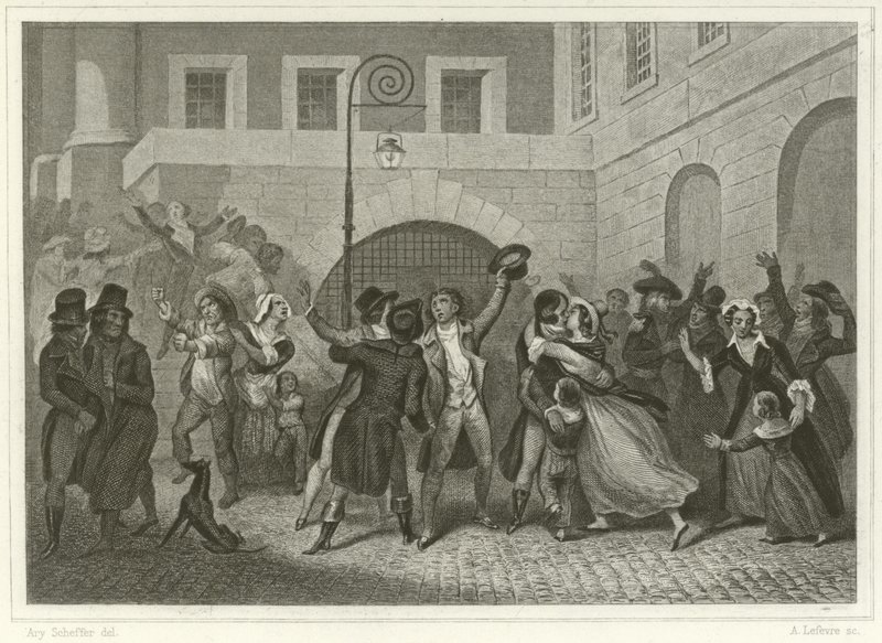 Modérés libérés - Ary Scheffer