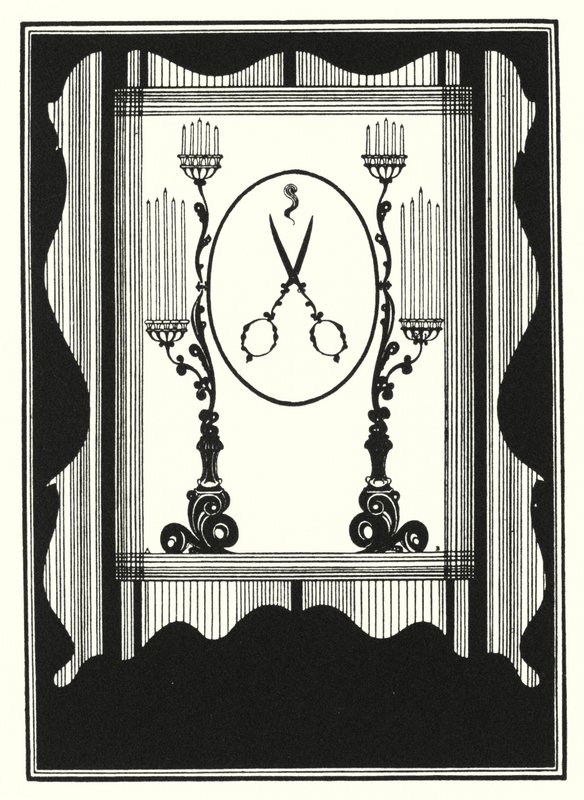 Conception de couverture, réduite - Aubrey Beardsley