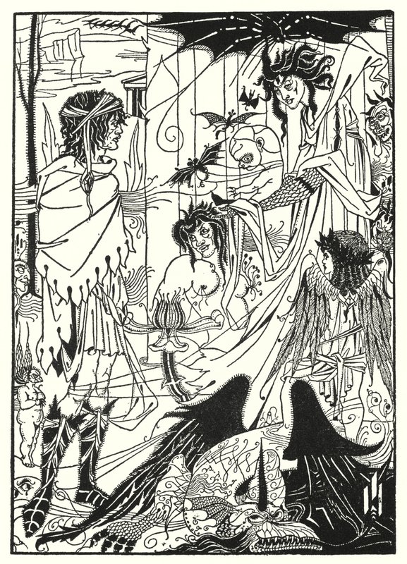 Rêves (gravure) - Aubrey (after) Beardsley