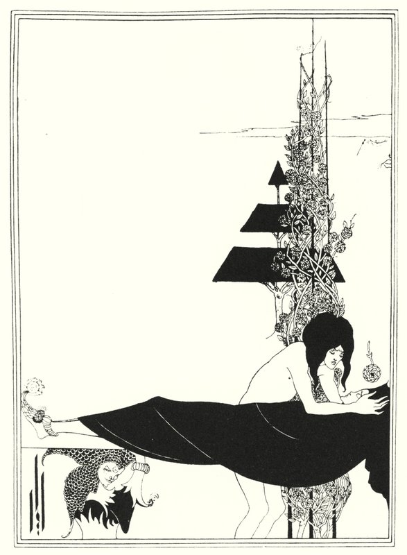 Le Lamentation Platonique - Aubrey (after) Beardsley