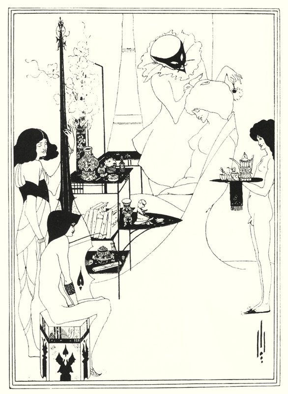 La Toilette de Salomé (gravure) - Aubrey (after) Beardsley