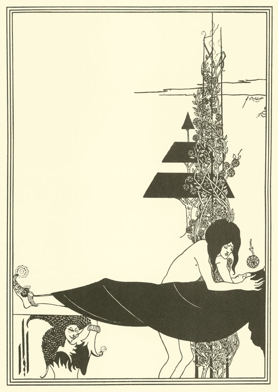 Un Lamentation platonique - Aubrey Beardsley