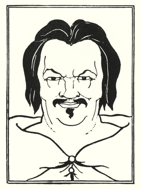 Conception de couverture, côté - Aubrey Beardsley