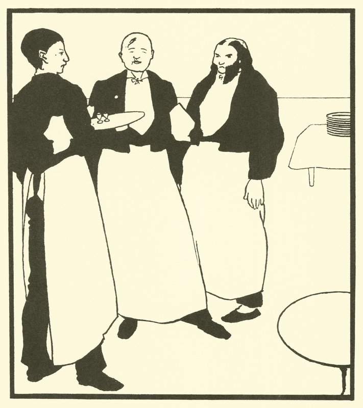 Garçons de Café - Aubrey Beardsley