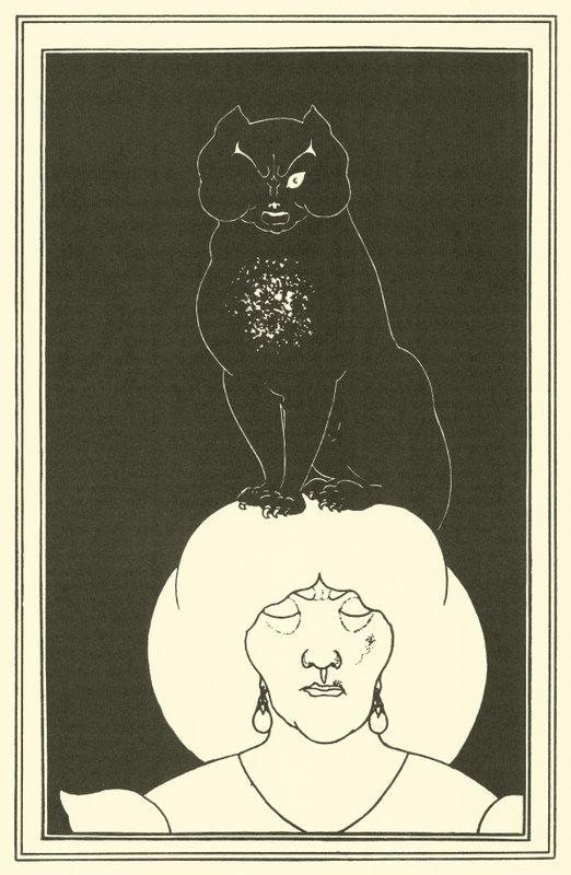 Le Chat noir - Aubrey Beardsley