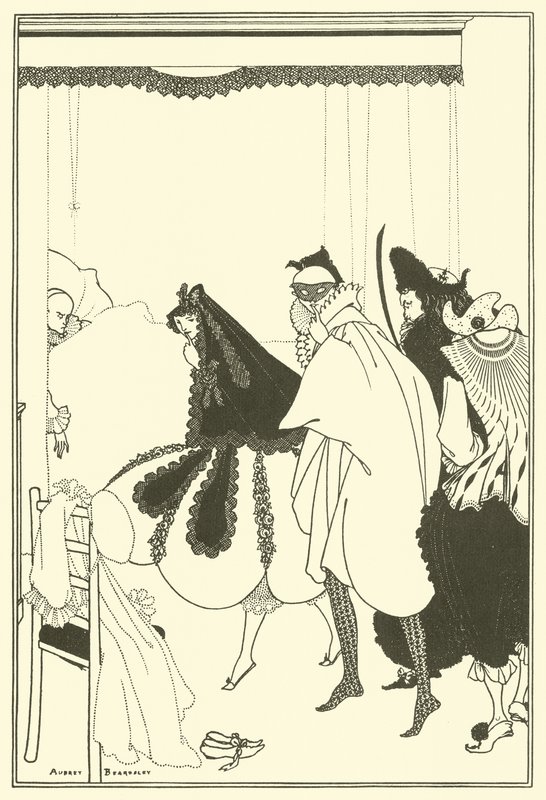 La Mort de Pierrot - Aubrey Beardsley