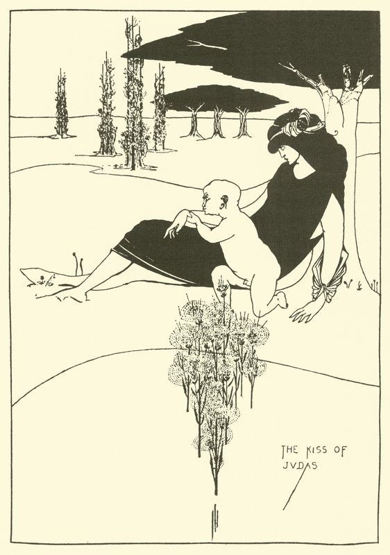 Le Baiser de Judas - Aubrey Beardsley