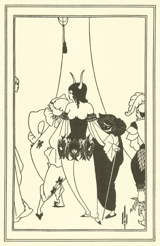 Le Masque de la mort rouge - Aubrey Beardsley