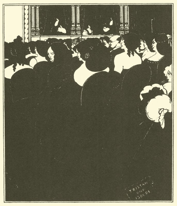 Les Wagnerites - Aubrey Beardsley