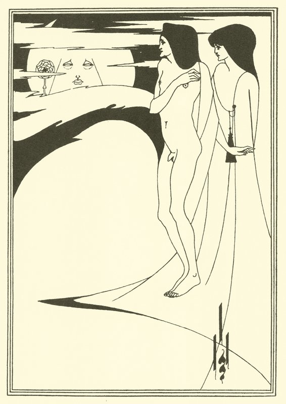 La Femme dans la lune - Aubrey Beardsley