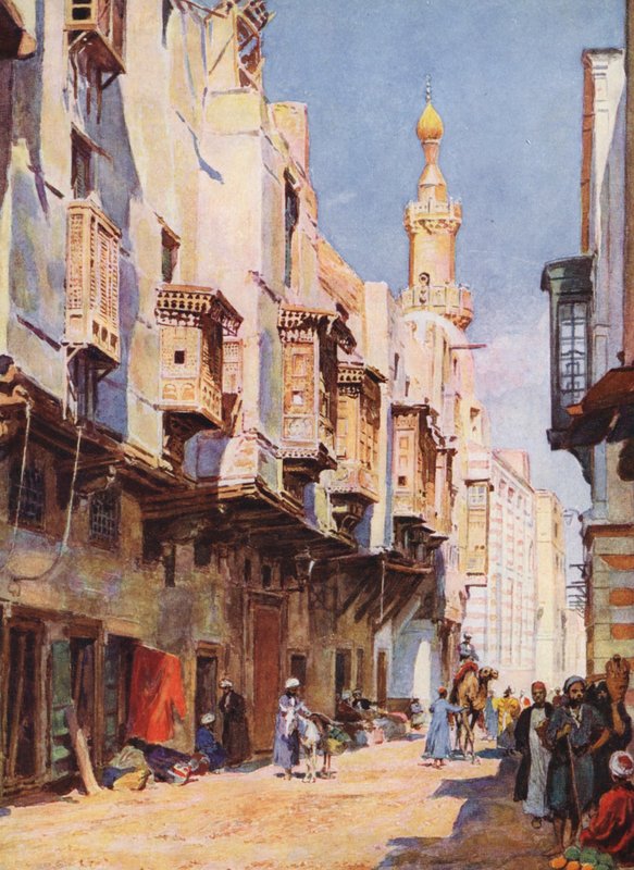 Le Vieux Caire, Égypte - Auguste Gerardin