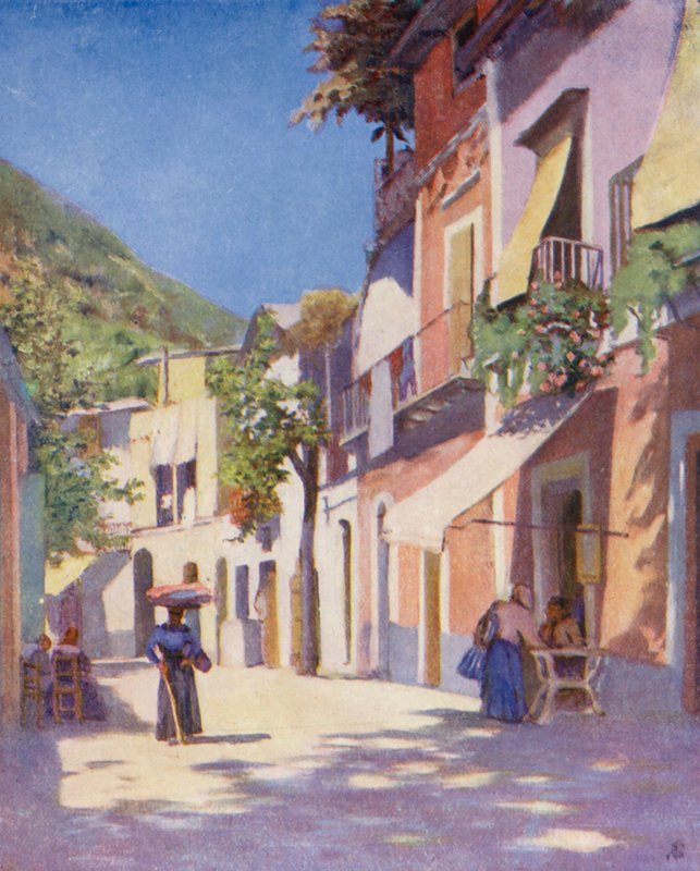 Rue à Casamicciola, Ischia - Augustine Fitzgerald