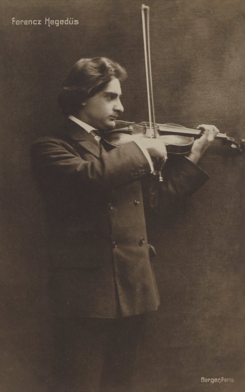 Ferencz Hegedus, violoniste hongrois - Austrian Photographer