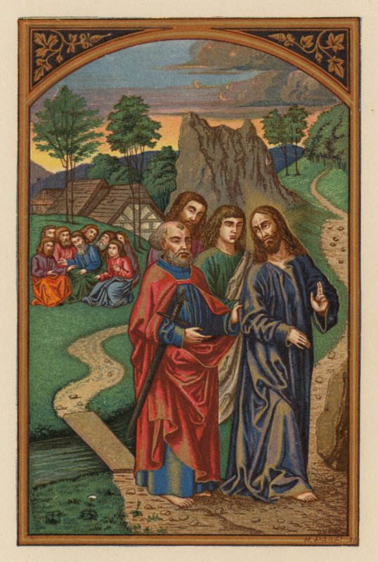 Jésus au mont des Oliviers - Austrian School