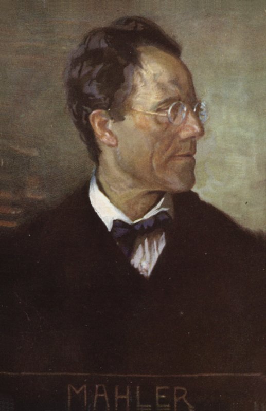 Portrait de Gustav Mahler - Austrian School