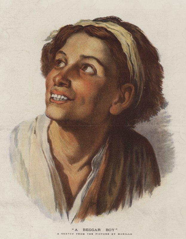 Un garçon mendiant - Bartolomé Esteban Murillo