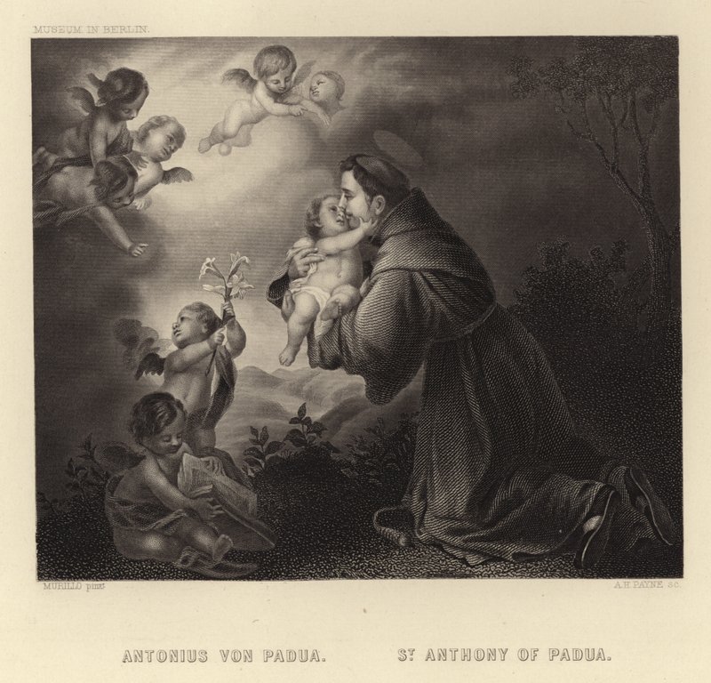 Saint Antoine de Padoue - Bartolomé Esteban Murillo