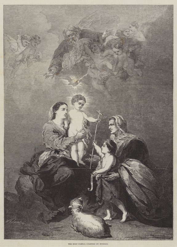 La Sainte Famille - Bartolomé Esteban Murillo