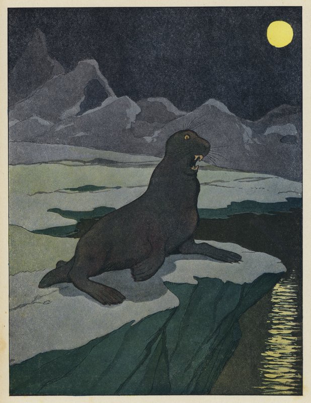 Lion de mer - Benjamin Rabier