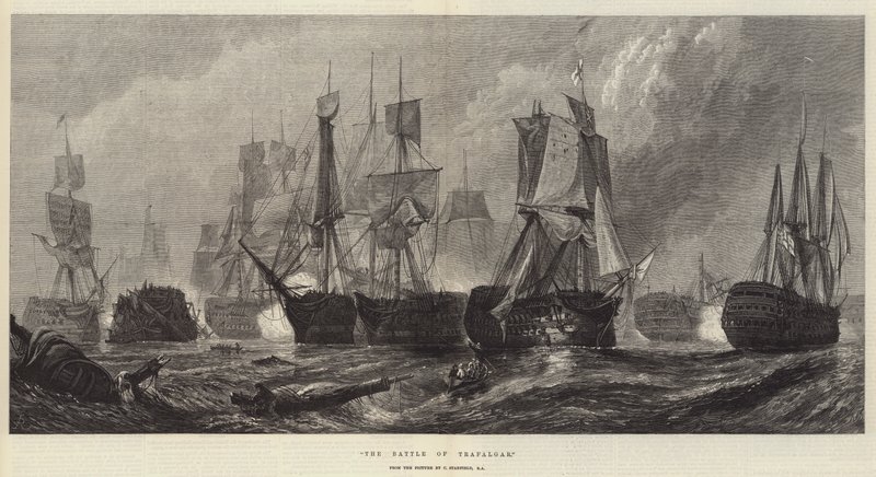 La Bataille de Trafalgar - C. Stanfield