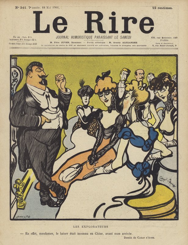 Illustration pour Le Rire - Caran d Ache