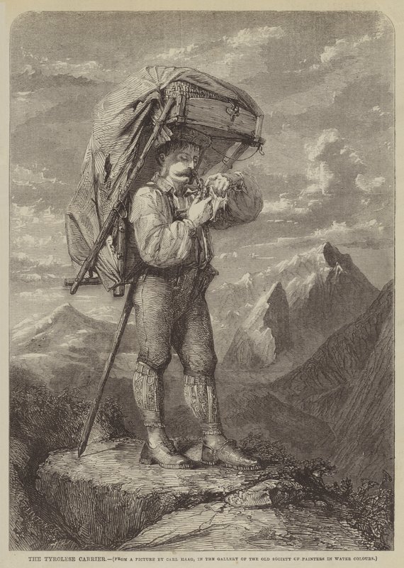 Le transporteur tyrolien - Carl Haag