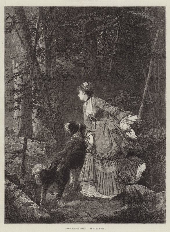 La clairière de la forêt - Carl Heinrich Hoff