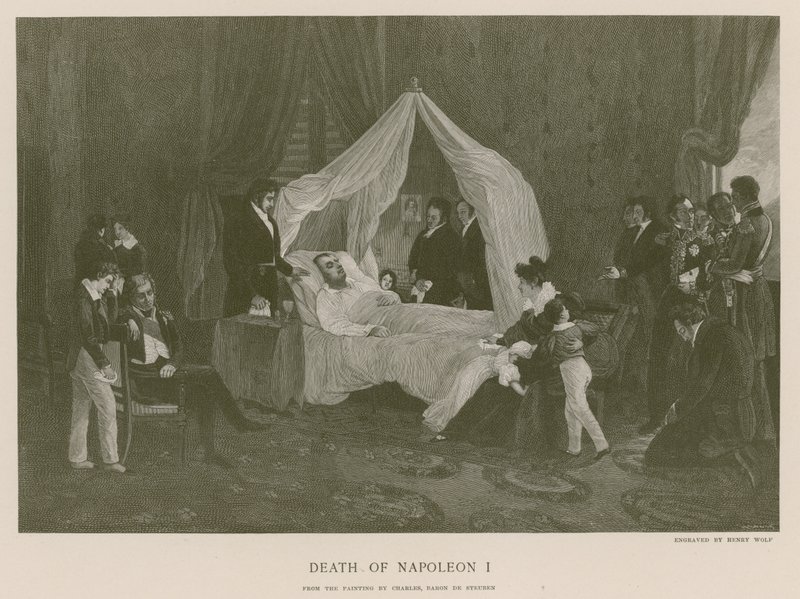 Mort de Napoléon I - Carl von Steuben