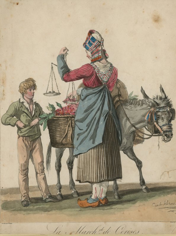 La Marche des Cerises - Carle Vernet