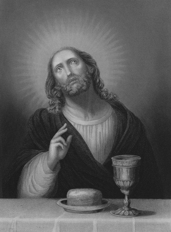 Le Rédempteur (gravure) - Carlo (after) Dolci