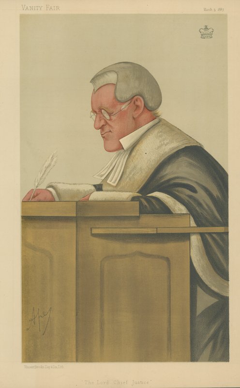 Lord Coleridge - Carlo Pellegrini