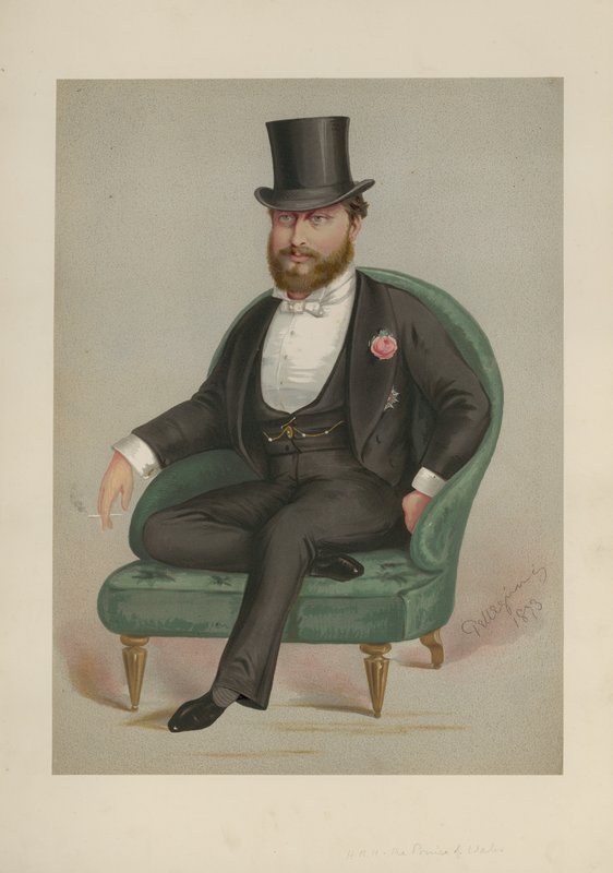 Le prince de Galles - Carlo Pellegrini