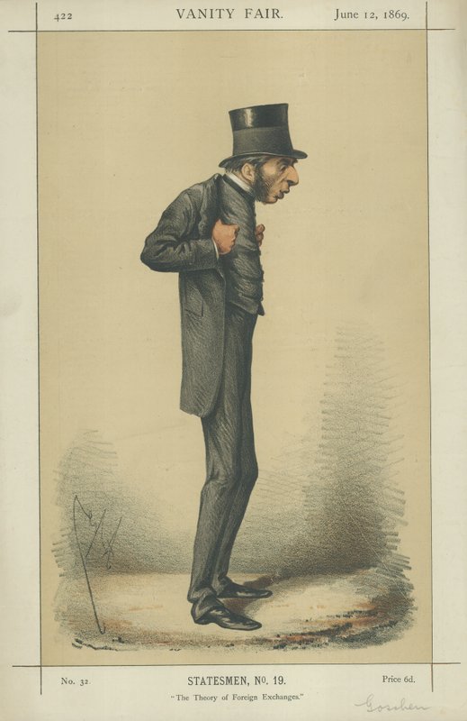 Le très honorable G J Goschen - Carlo Pellegrini